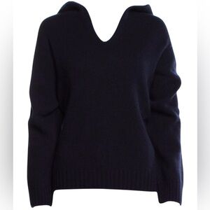 Fabiana Filippi Cashmere V-Neck Hoodie